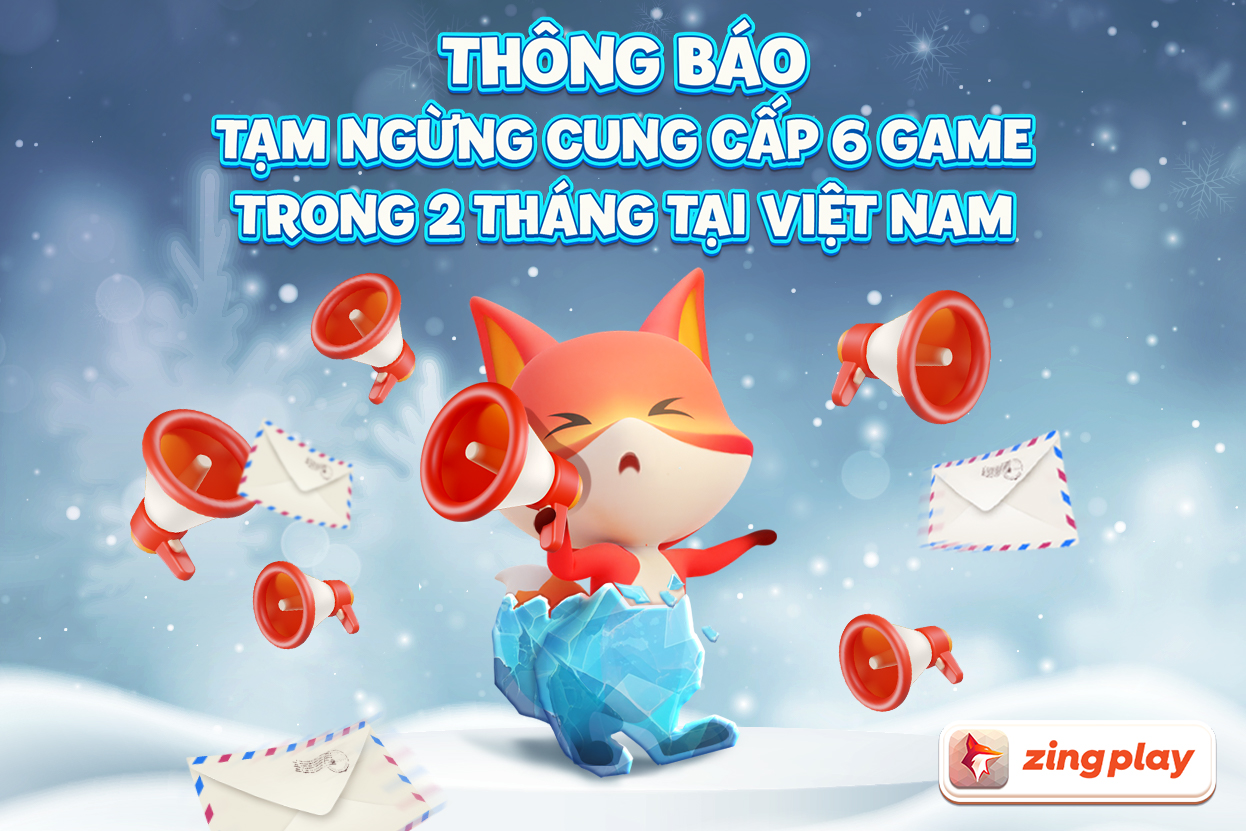 THÔNG BÁO TẠM NGỪNG CUNG CẤP MỘT SỐ SẢN PHẨM